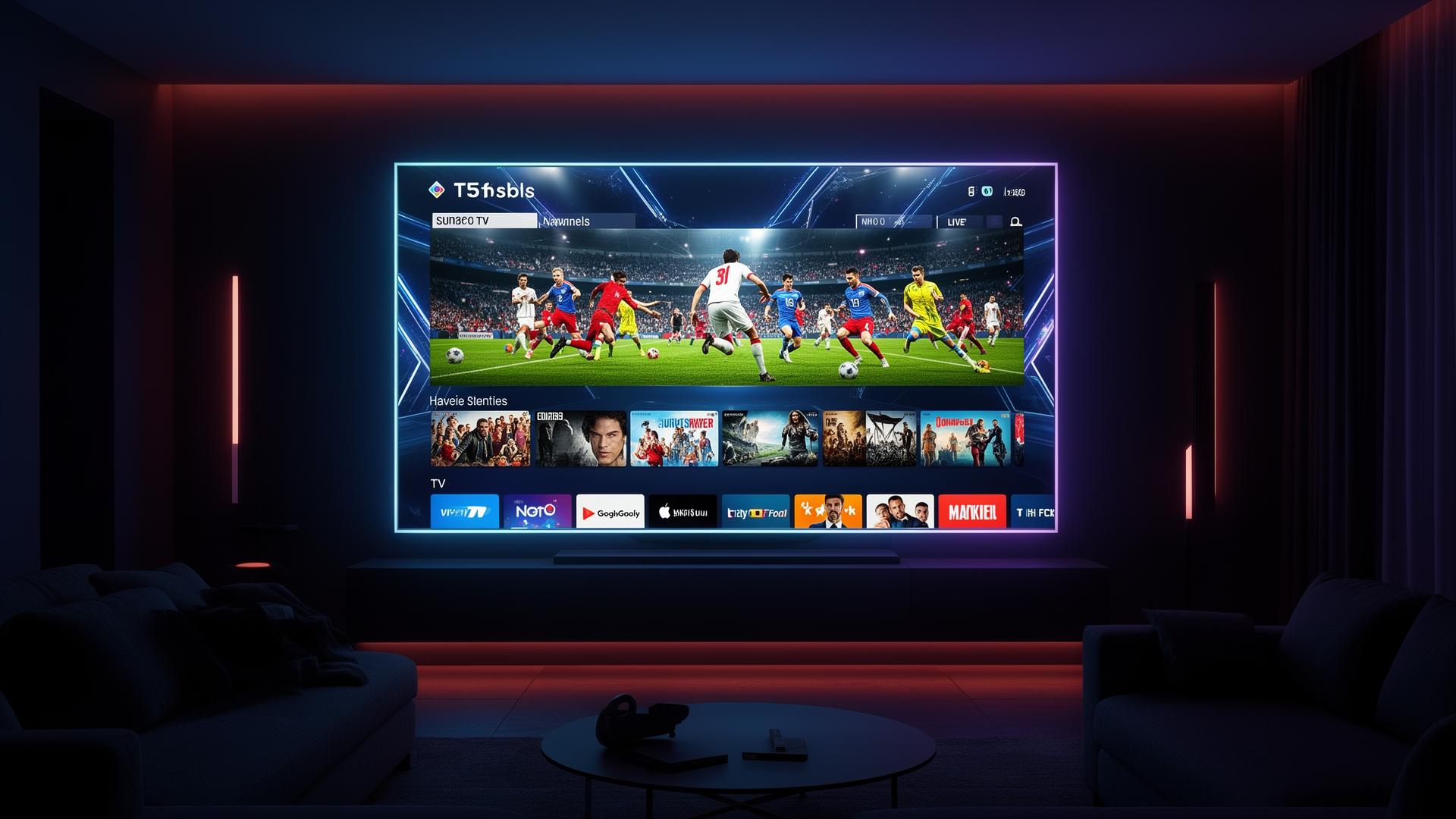 Xtreme IPTV streaming interface